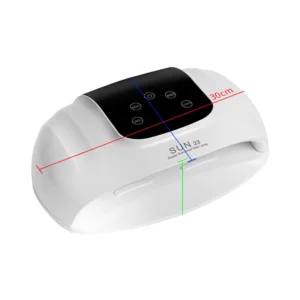 298W High-power Dual Hand Quick Drying Automatic Sensing Touch Screen Nail Lamp