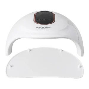 72W LED Bead Intelligent Sensing Button Timer UV Art Nail Lamp Detachable Base