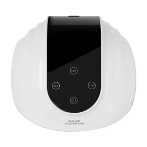 268W Blue LED Bead Intelligent Touch Screen Sensing Timer UV Art Nail Lamp Detachable Base with Rechargeable Battery