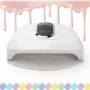 H4c3318aaa9594b66bbf7c8efdc0664cdp.webp 130W Red LED Bead Intelligent Sensing Button Timer UV Art Nail Lamp Detachable Base