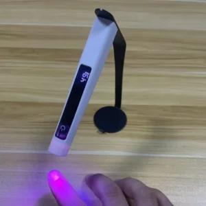 Manufacturer Takes Photos of Wholesale Customized USB LED Nail Dryer Portable Fashionable Nail Single Finger Light