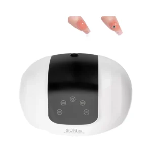 298W Dual Hand Quick Drying Automatic Sensing Touch Screen 4-speed Timed Nail Lamp