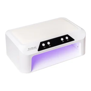 Hb7fd33fb281d46a0b9a843e4465058f8X.webp 236W Dual Light Source UV LED Nail Lamp with Red/Blue Light Switch and Removable Base