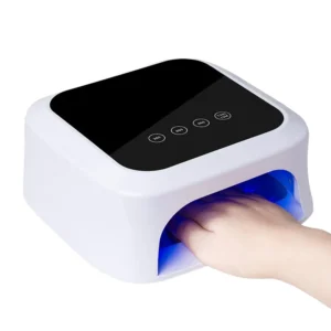 Professional 48W UV LED Nail Lamp Rechargeable Cordless with Custom Logo Plastic Material Salon Use High Power Gel Curing