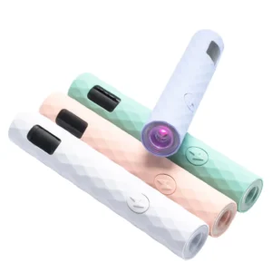 Mini Portable USB LED Nail Dryer Handheld UV Lamp with Display Screen Cordless Rechargeable Customizable Nail Care logo