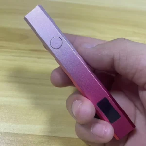 Customizable 3W Mini USB LED Nail Dryer LCD Display Screen Cordless Single Finger Light with Battery